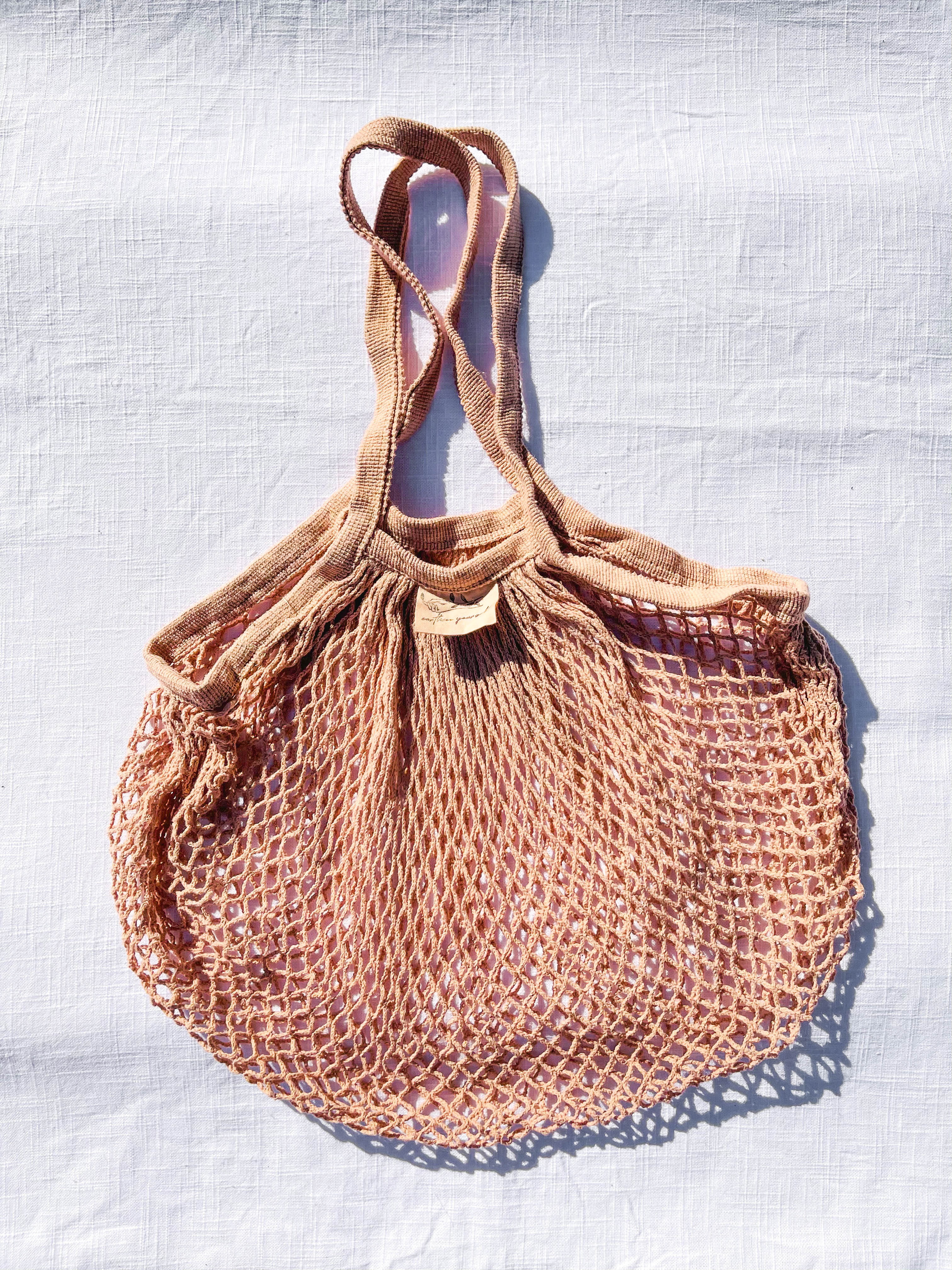 naturally dyed cotton bags - earthen yourself
