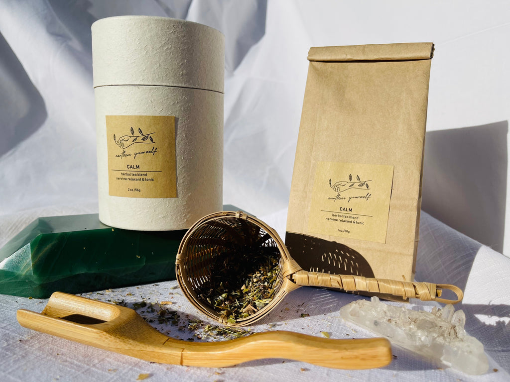 calm ⋒ herbal tea - earthen yourself