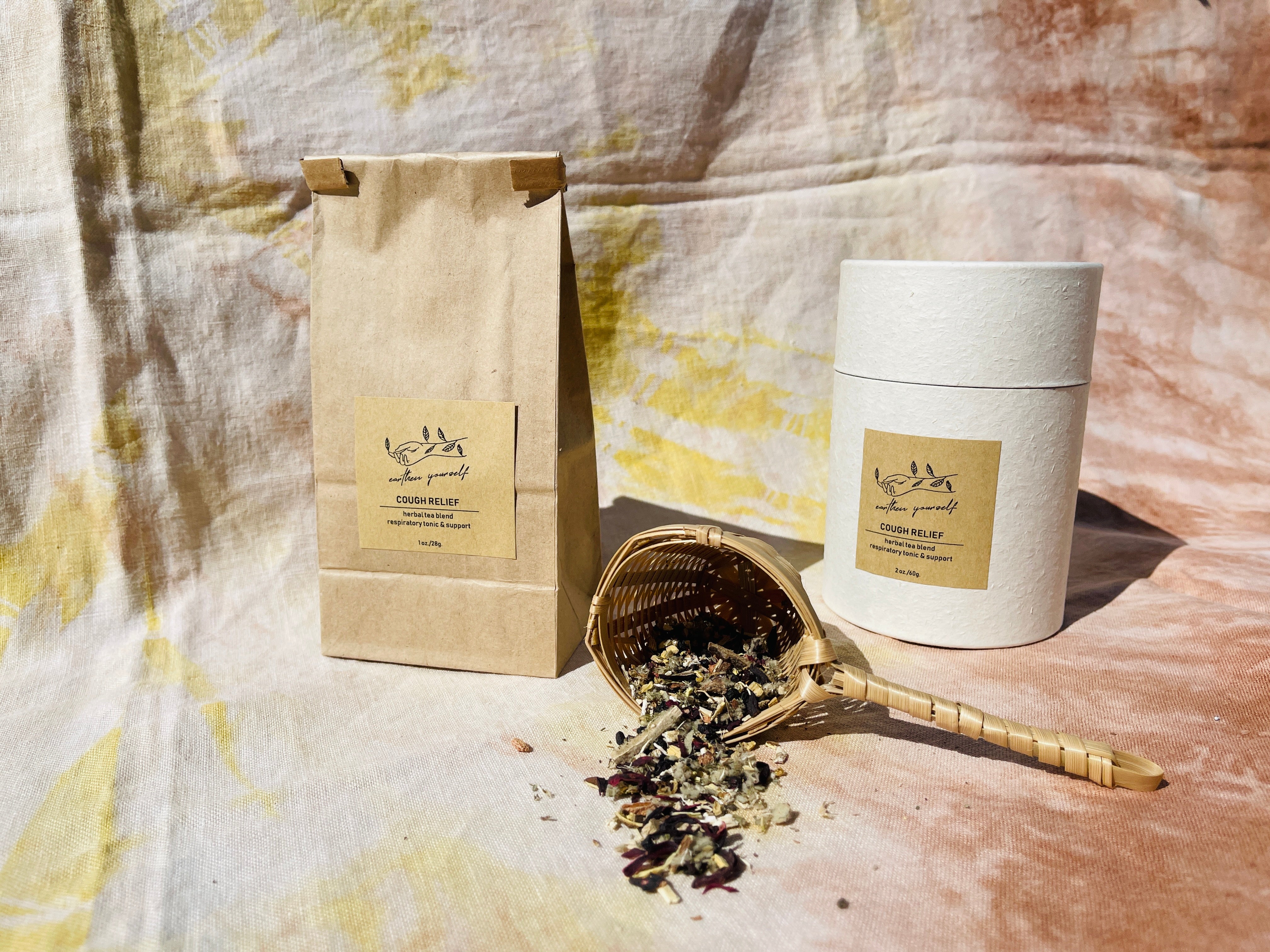 cough relief ⋒ herbal tea - earthen yourself